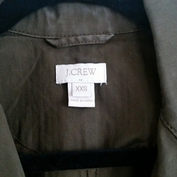 J. Crew forest green Jacket (Runs large) - Picture 5 of 5